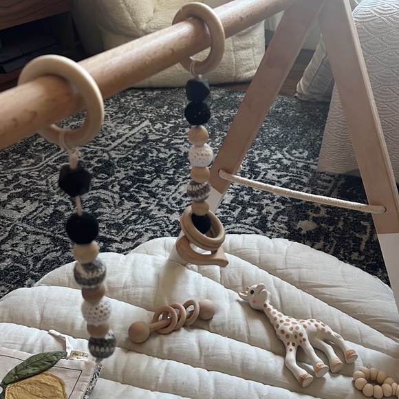 Wood Activity Play Gym 🤍 - Picture 6 of 11